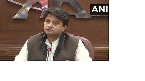 Union Minister Jyotiraditya M Scindia 