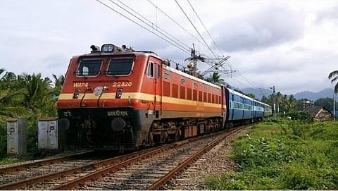Indian railway train service