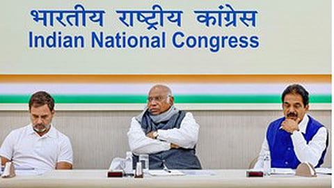 Congress leadership reviews poll debacle