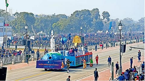 ISRO's R-Day tableau