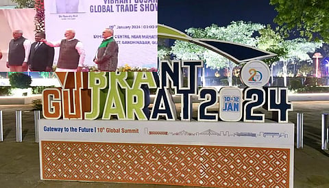 Modi inaugurates Vibrant Gujarat Global Trade Show in Gandhinagar  
