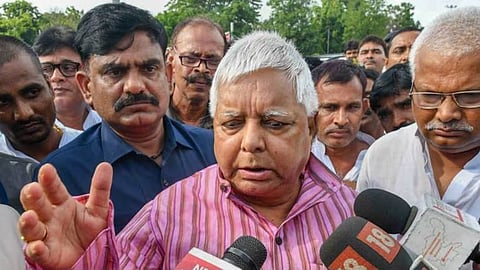 RJD President Lalu Prasad