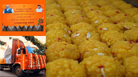 Laddus to Ayodhya