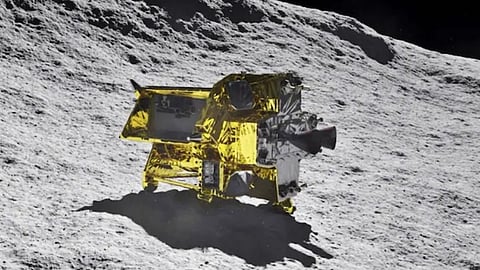 Japan space agency says its lunar spacecraft is on the moon, but is still 'checking its status'