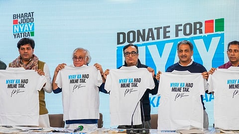 Cong launches 'Donate for Nyay' crowdfunding campaign, donors to get Rahul-signed merchandise