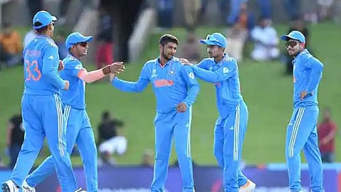 India U19 Cricket team that us taking part in U19 world cup