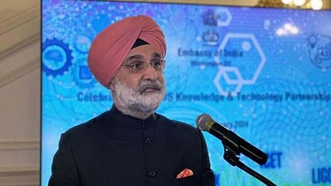 Outgoing Indian Ambassador to the US Taranjit Singh Sandhu