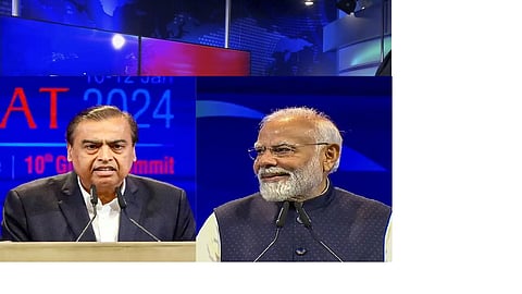  Mukesh Ambani , Modi 