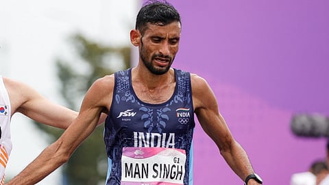 Man Singh becomes second Indian man to win gold at Asian Marathon Championships