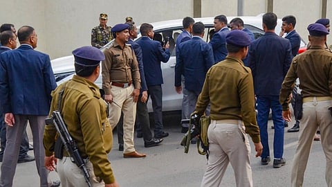 Jharkhand: ED questions Soren in money laundering case