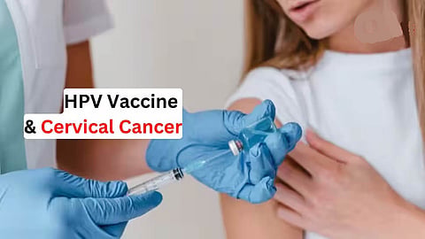 HPV vaccine for cercvical cancer