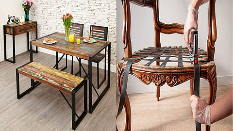 From old wood to modern furnituire