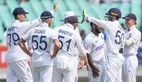 India post commanding 445 in first innings against England