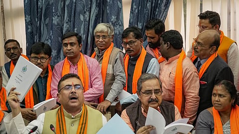 Chaos during Bengal budget session; slogans flare in assembly