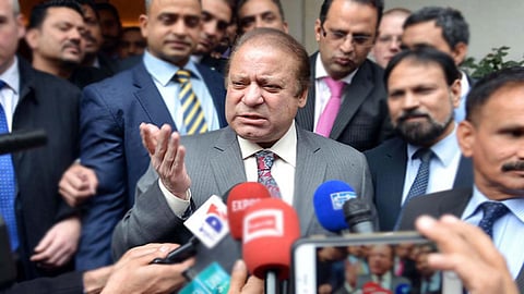 Former Pakistan premier Nawaz Sharif