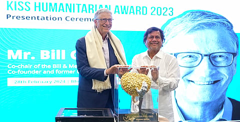 Bill Gates Honored with KISS Humanitarian Award 2023 for Philanthropic Contributions