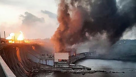 Russia launches sweeping attack on Ukraine's power sector, a sign of possible escalation