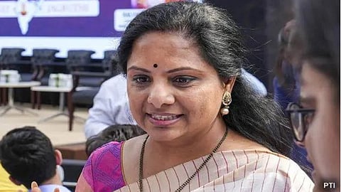 BRS leader K Kavitha