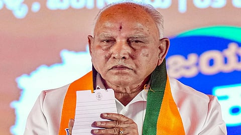 Former Karnataka Chief Minister B S Yediyurappa