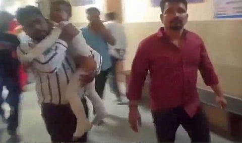 Mahashivratri procession suffer burn injuries due to electrocution in Kota