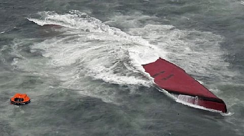 7 dead after South Korean tanker capsizes off Japan