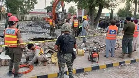 Suicide bomb attack in Northwest Pakistan