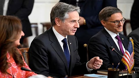 United States Secretary of State Antony Blinken in Israel