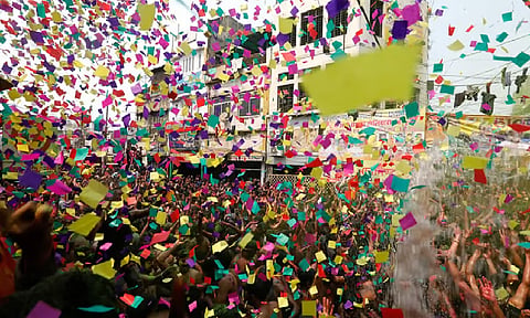 Varanasi embraces Holi fervor with music and colors
