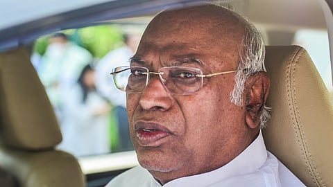 Congress president Mallikarjun Kharge