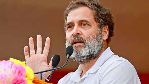 Congress leader Rahul Gandhi