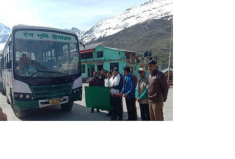 Bus service between Kullu-Manali and Keylong resumes