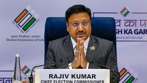 Chief Election Commissioner Rajiv Kumar