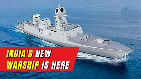 The new India  warship