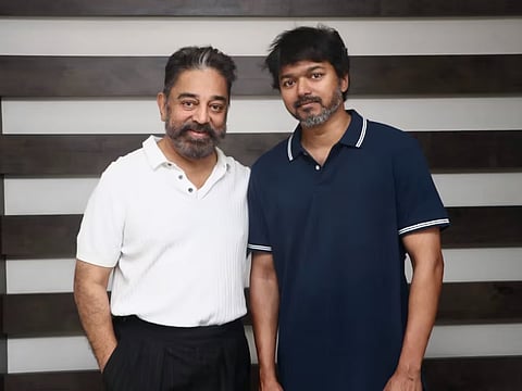 Kamal Haasan and Actor Vijay 