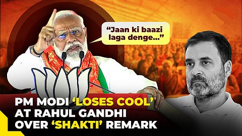 PM Narendra Modi's attack on Rahul Gandhi's remark