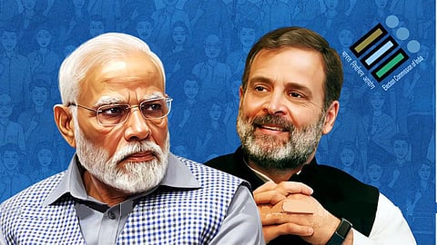 PM Narendra Modi and Congress leader Rahul Gandhi