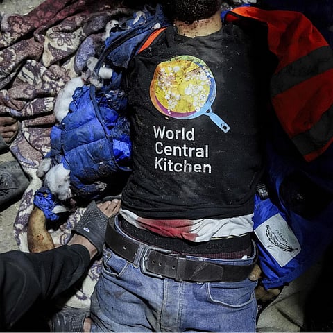 Food charity suspends Gaza operations after alleged Israeli strike kills 6 aid workers