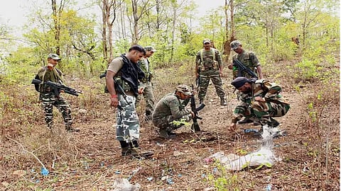 Naxal  encounter in Bijapur, Chhattisgarh