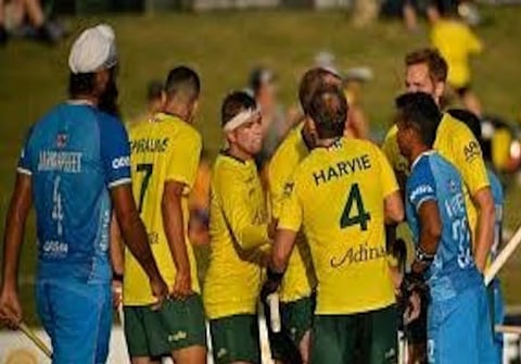 India lose 2-4 against Australia in second hockey Test, trail series 0-2
