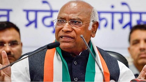 Congress chief Mallikarjun Kharge