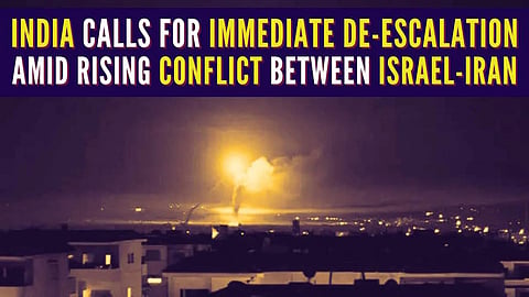 India's response to Iran attack on Israel