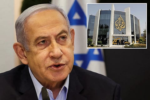 Israeli Prime Minister Benjamin Netanyahu orders the closure of Al Jazeera in Israel