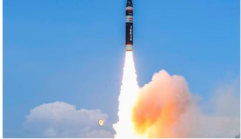 Test-firing of Short Range Surface to Air Missile (VLSRSAM) for the second consecutive day