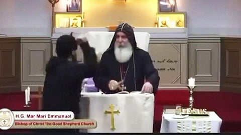 Knife attack against Bishop in Sydney church