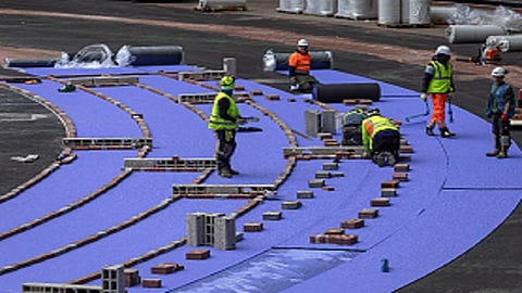 Paris prepares for 100-day countdown to the Olympics. 