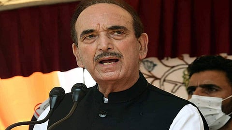 Former CM of Jammu and Kashmir Ghulam Nabi Azad