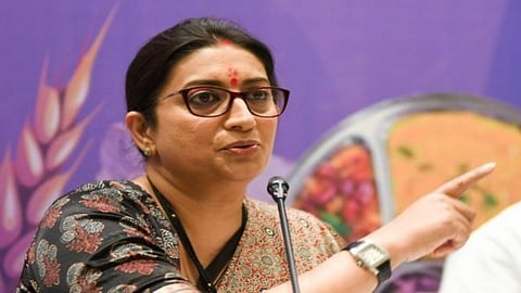 Union minister and BJP leader Smriti Irani