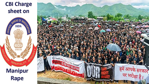CBI Charge sheet on Manipur rape