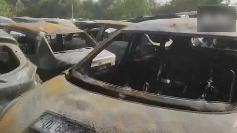 16 cars gutted in east Delhi, 5 shops damaged in Chandni Chowk blaze 