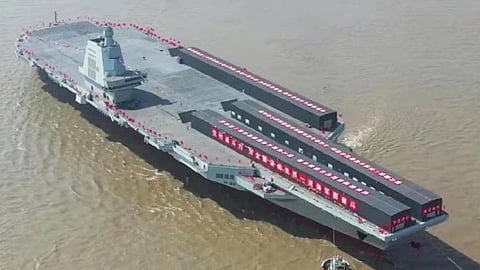 Fujian - China's third aircraft carrier